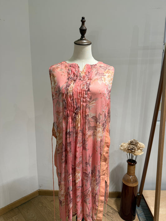 Coral Bloom Petite Shrug