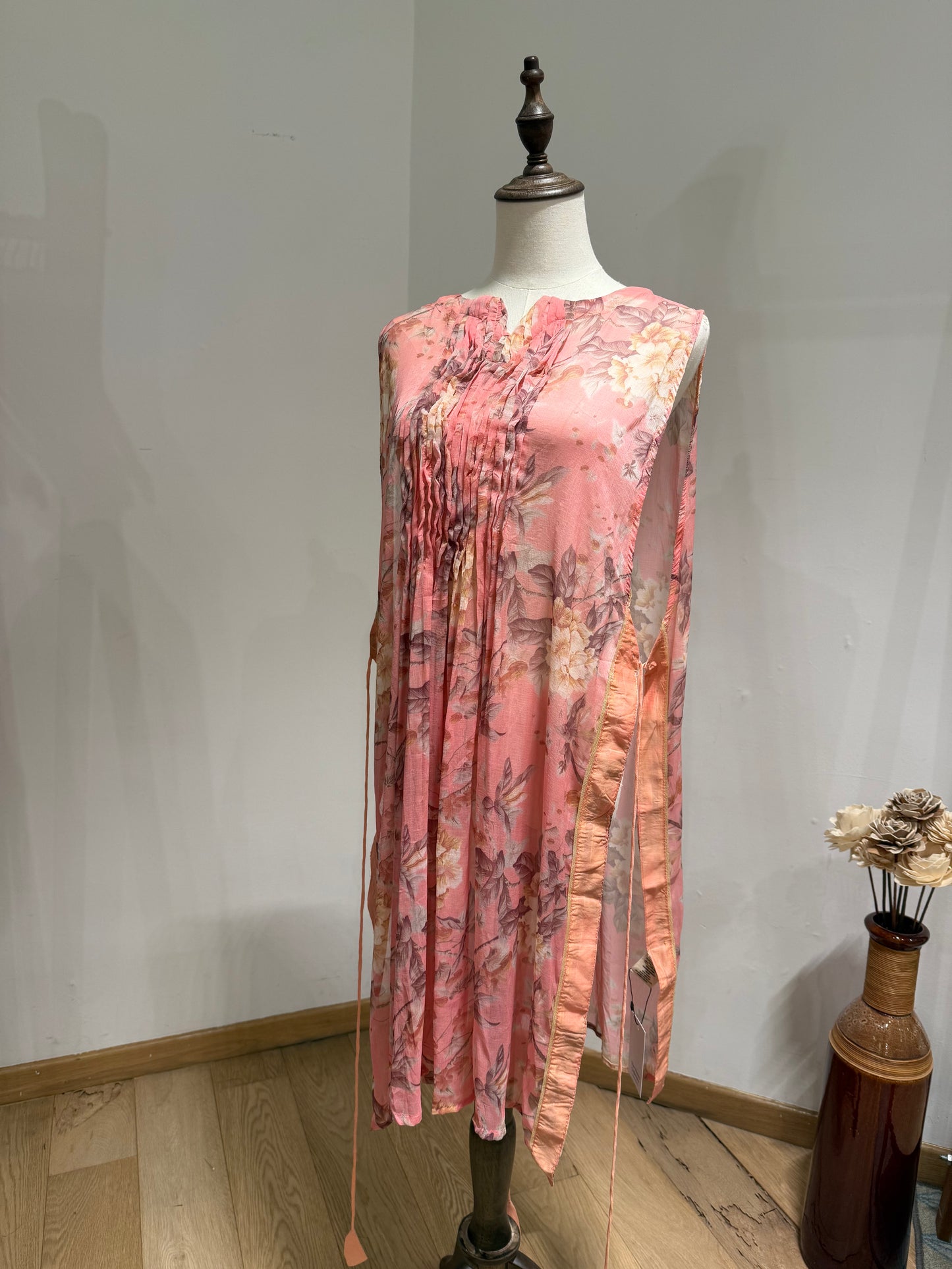 Coral Bloom Petite Shrug