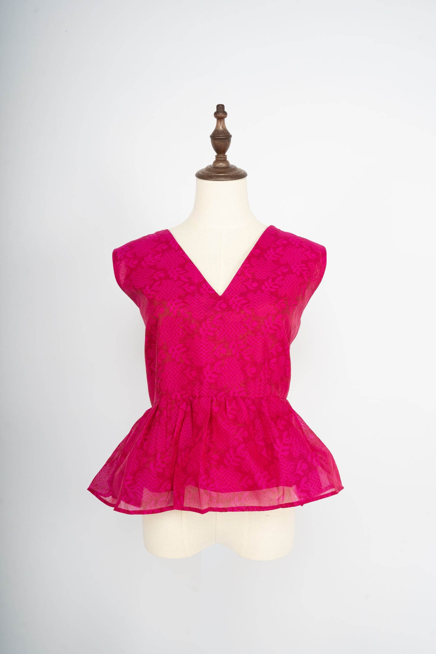 Petal Pink Peplum Top