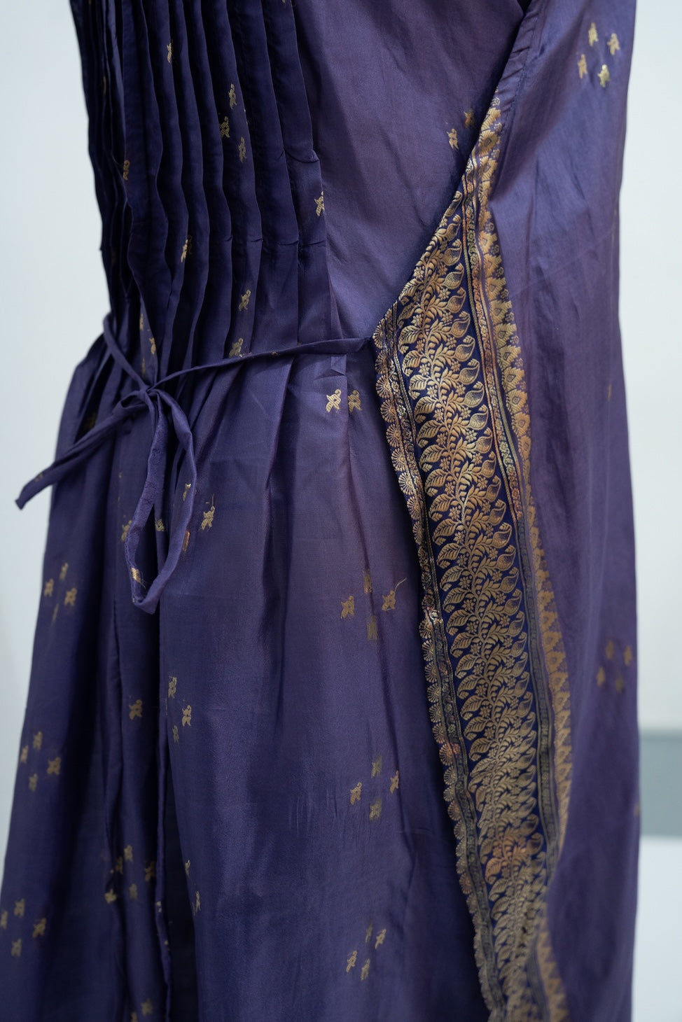 Royal Zari Long Shrug