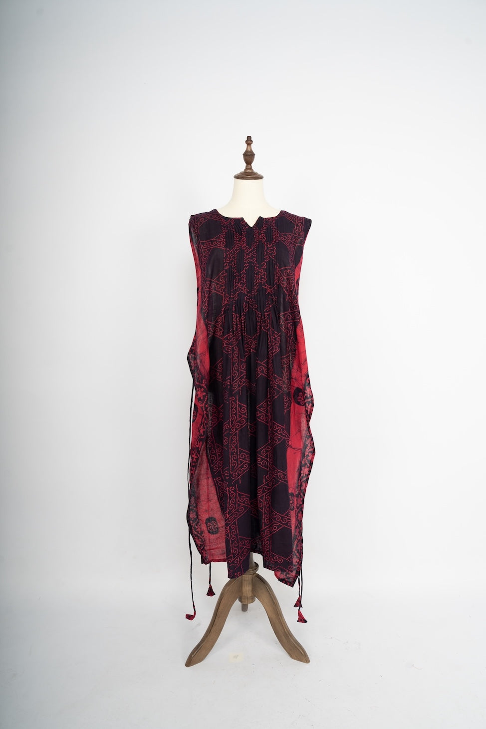 Indigo Cotton Long Shrug