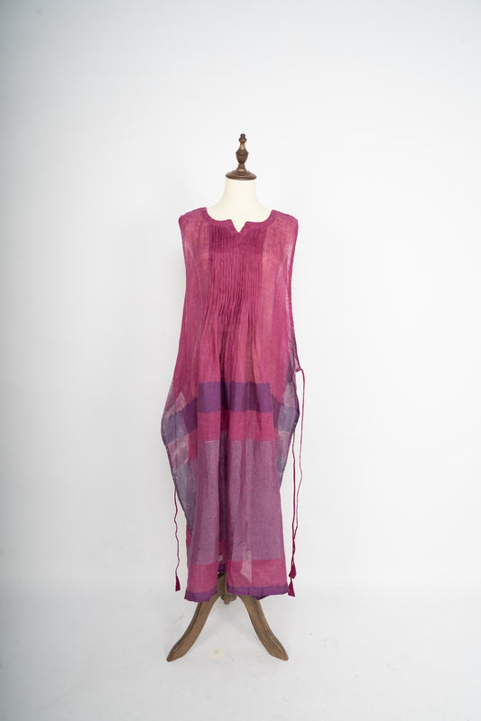 Plum Horizon Long Shrug
