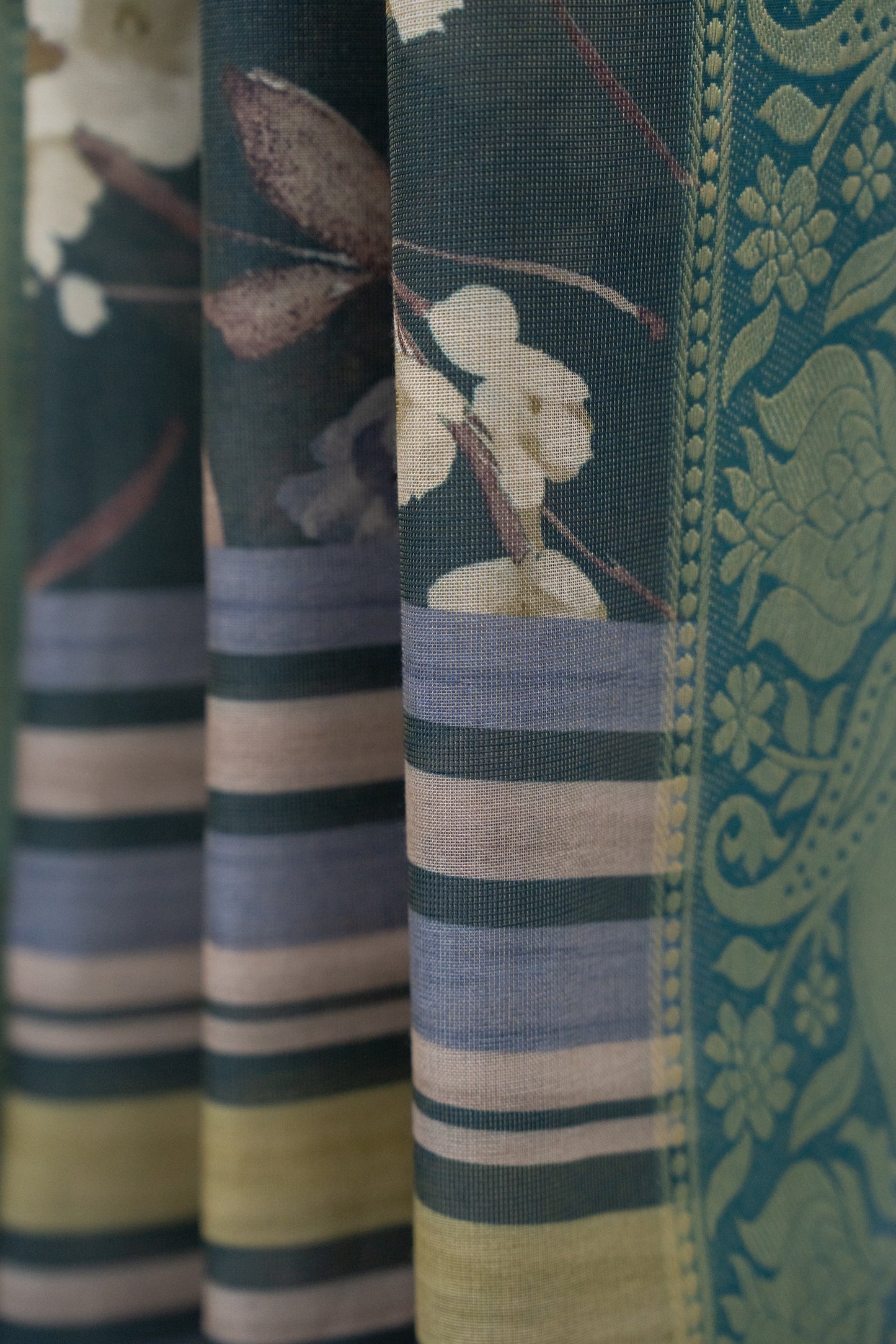 Forest Bloom Saree