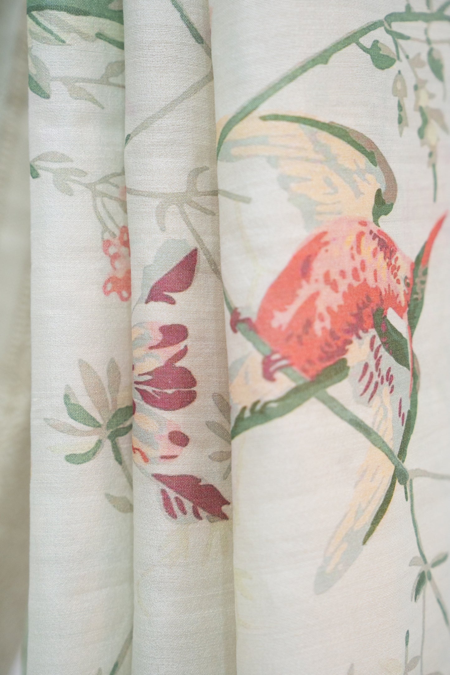 Ivory Garden Tussar Silk Saree