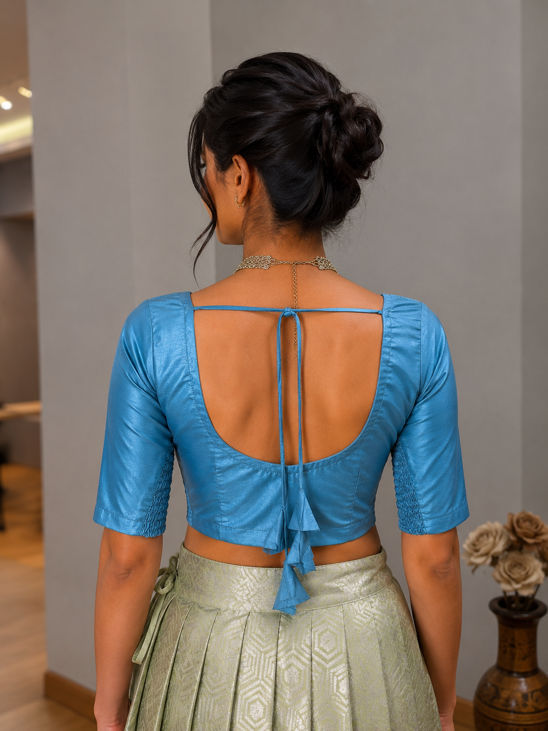Skyline Stretchable Saree Blouse
