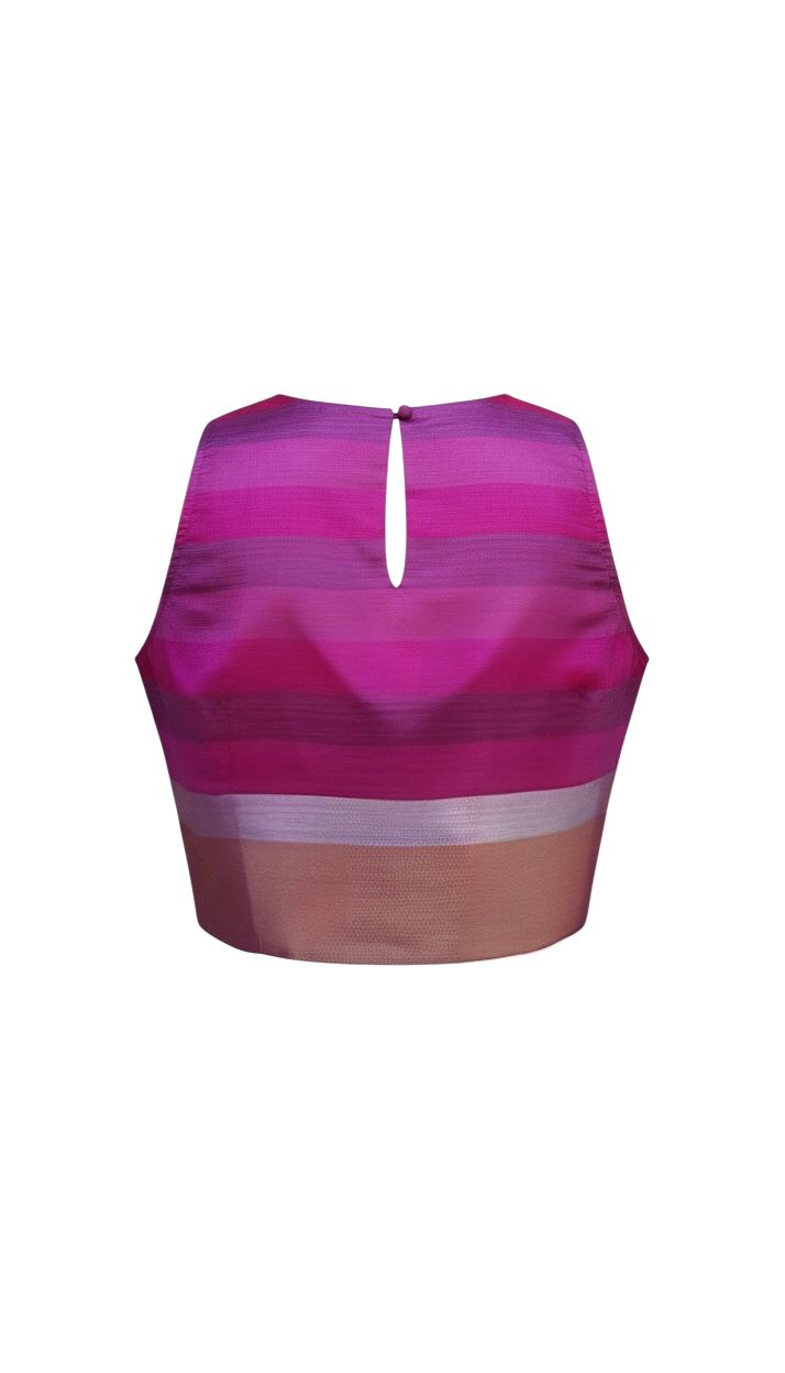 Magenta-Violet Iridescent Zenith Crop