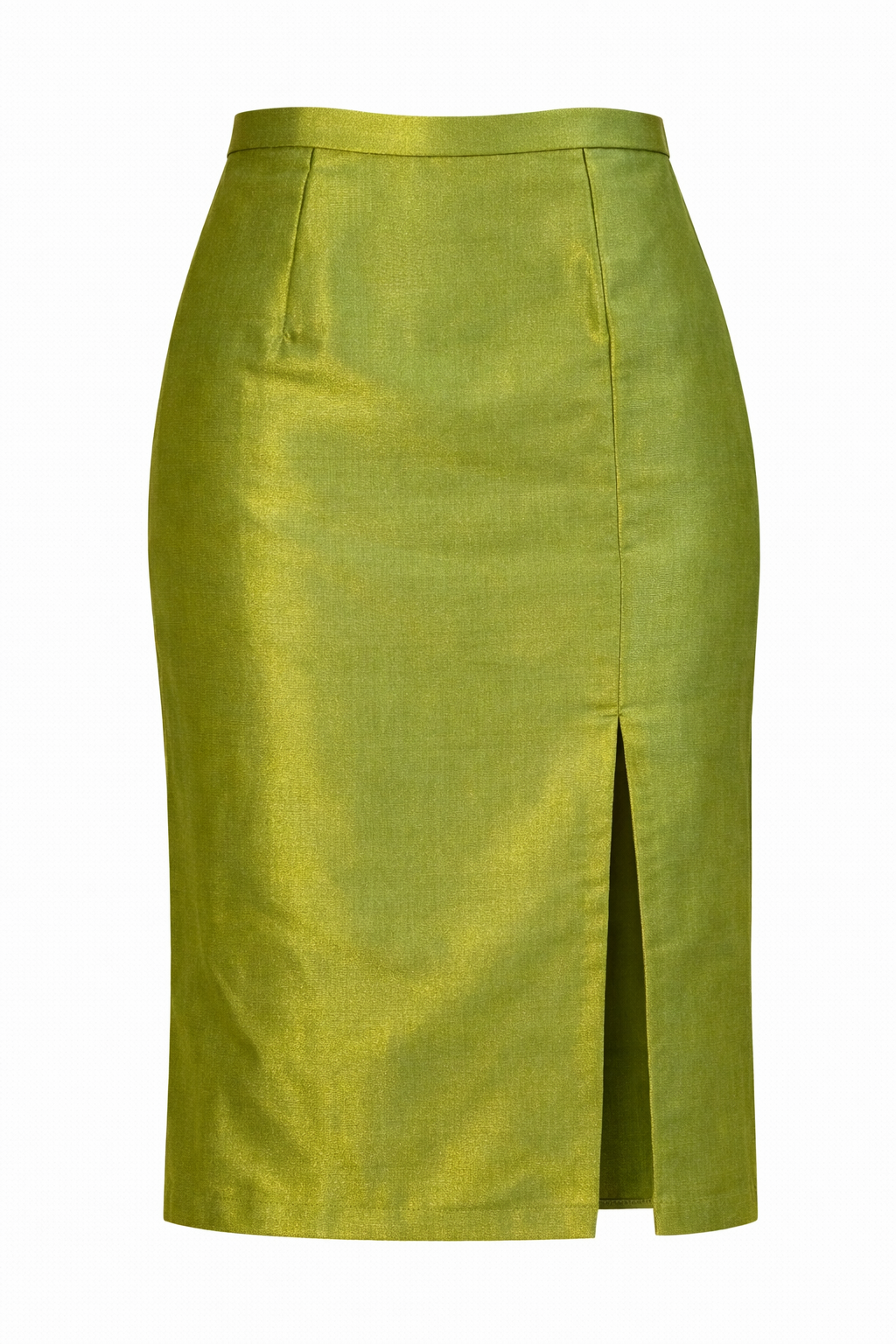 Lime Gold Iridescent Nadir Skirt