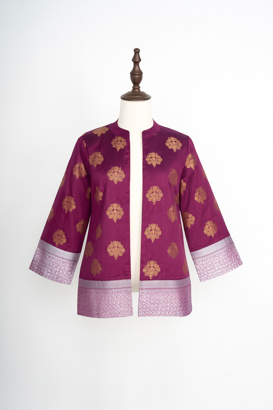 Magenta Zari Jacket