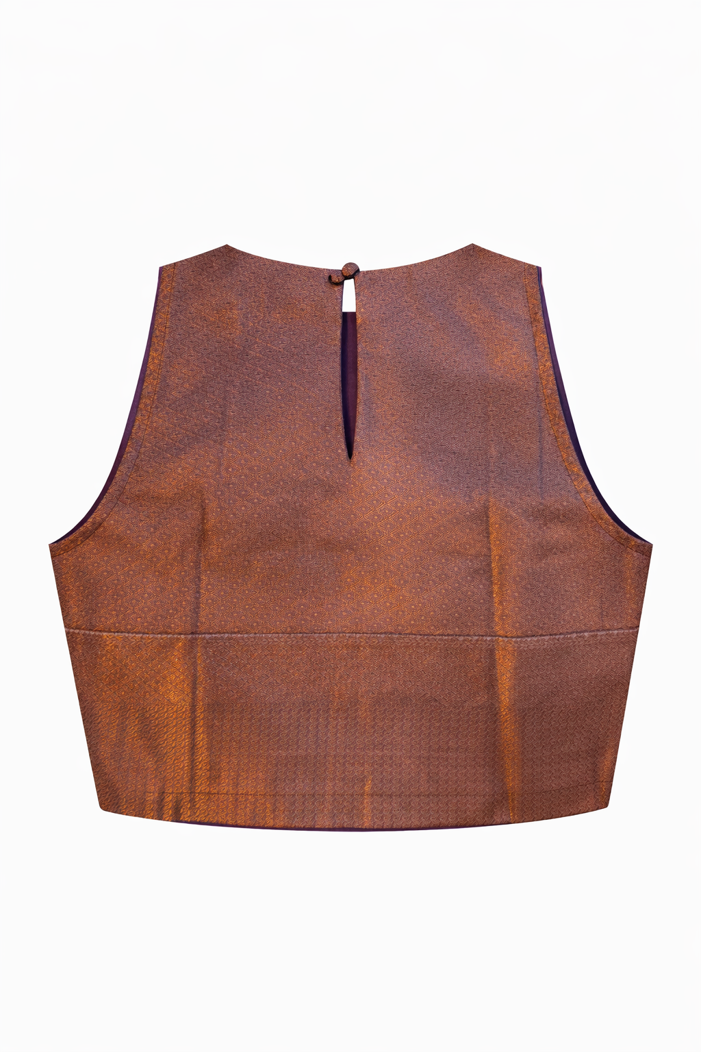 Mauve Iridescent Silk with Copper Zenith Crop