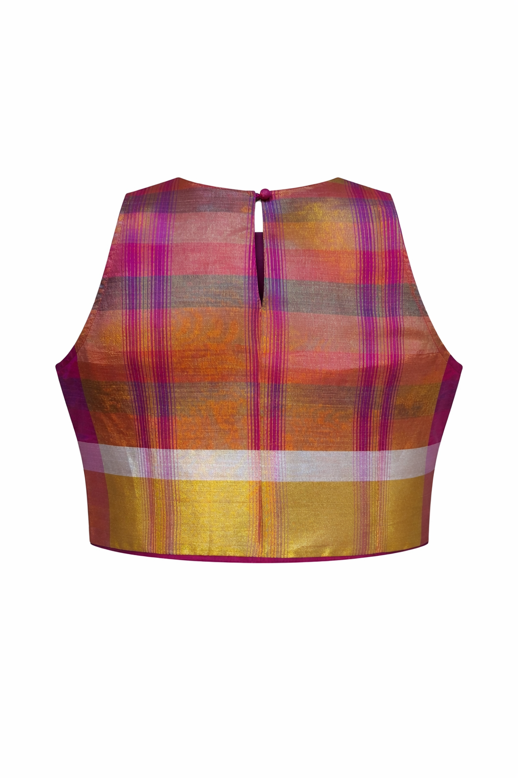 Multi-Colour Plaid Zenith Crop
