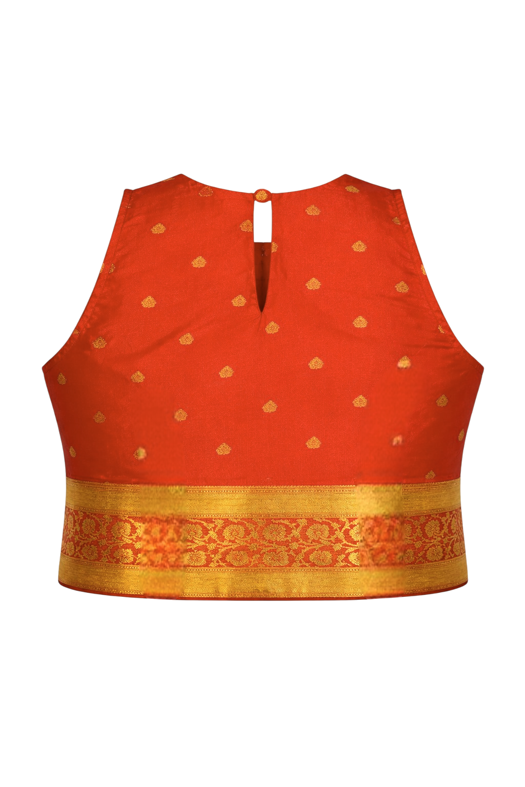 Orange Silk with Gold Stripe Zenith Crop