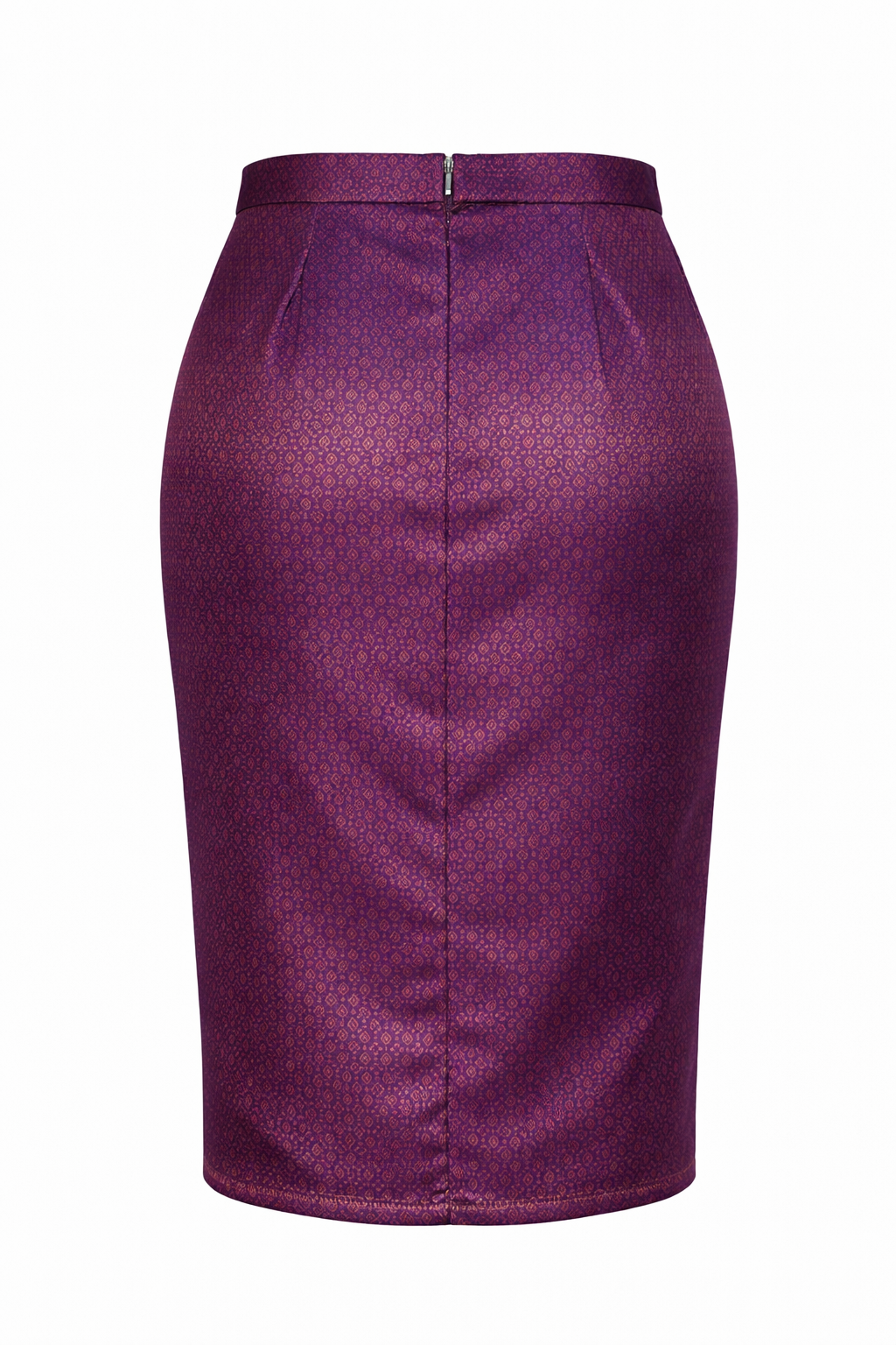 Purple Brocade Nadir Skirt