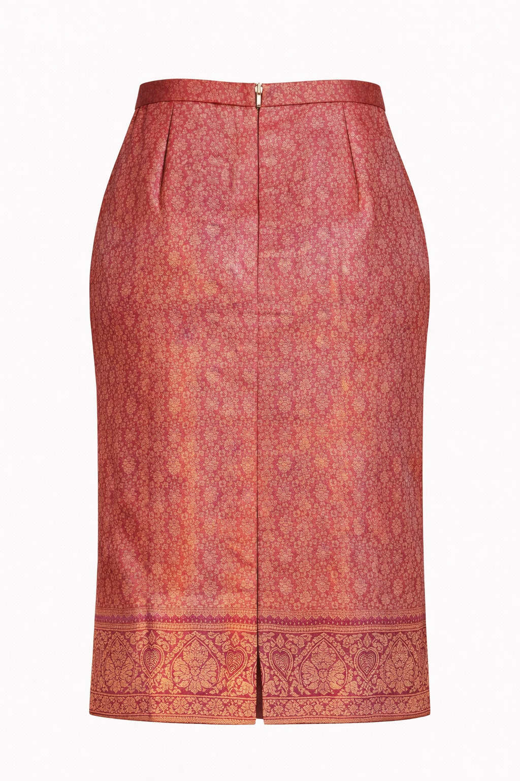Rose Banarasi Nadir Skirt