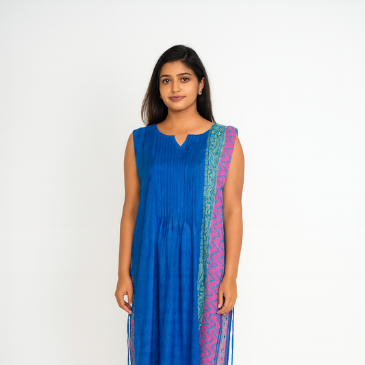 Royal Ikat Long Shrug