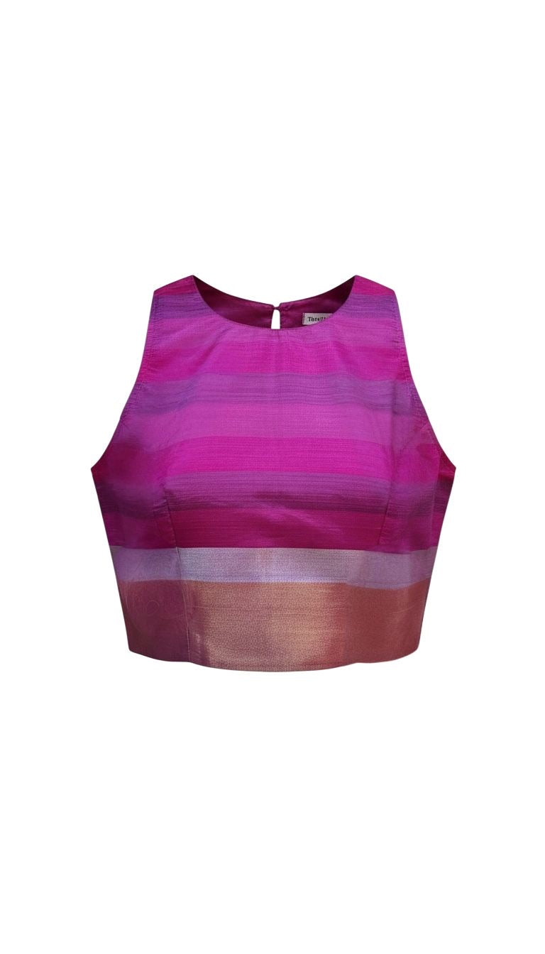 Magenta-Violet Iridescent Zenith Crop