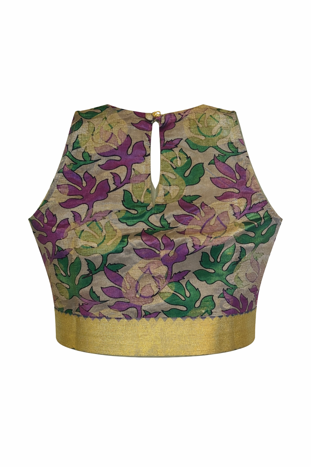 Tropical Print Zenith Crop