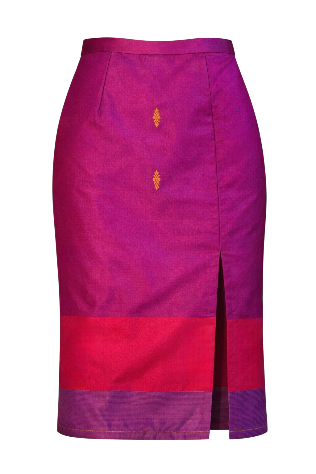 Violet Colourblock Nadir Skirt
