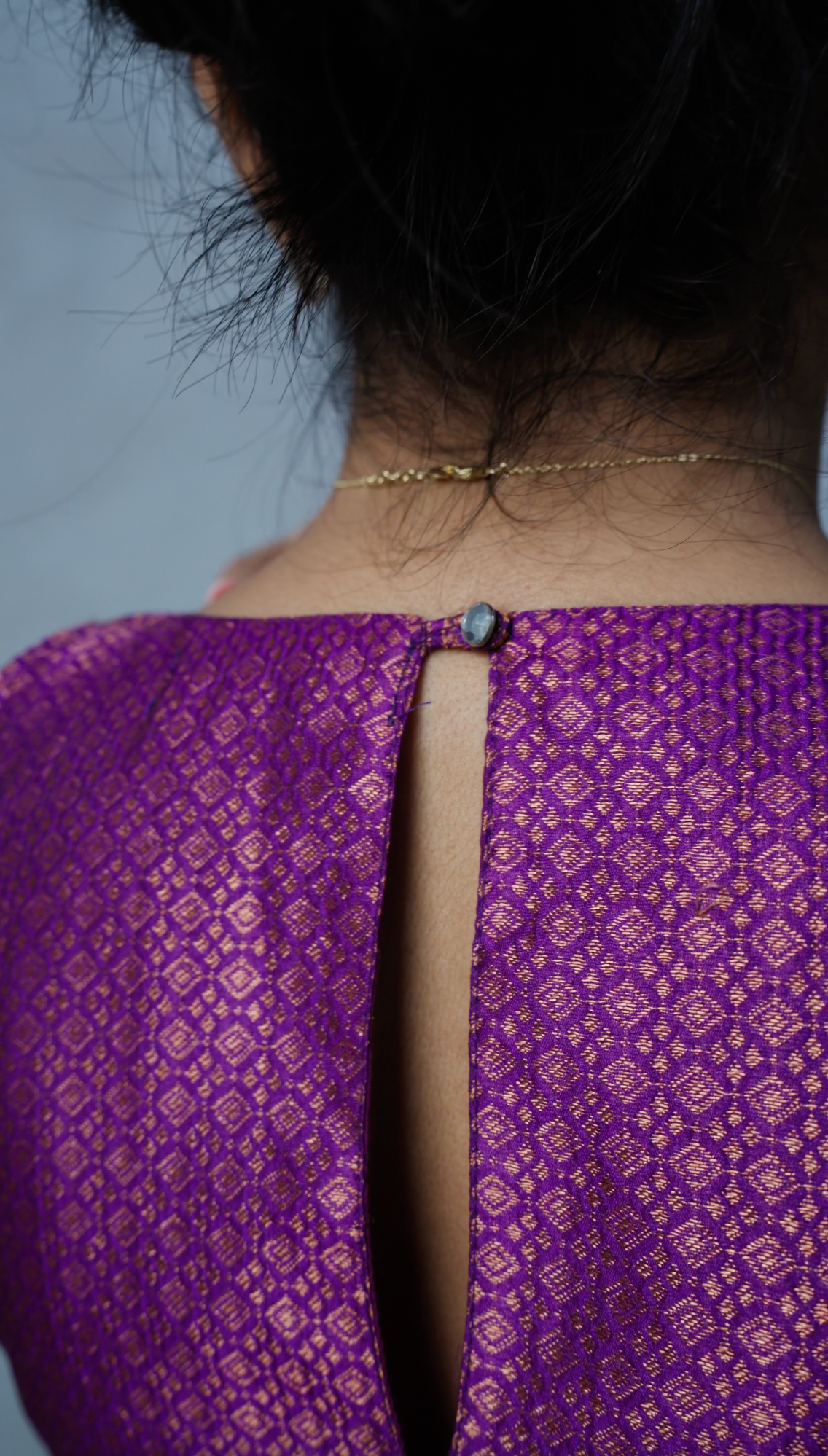 Purple Brocade Zenith Crop