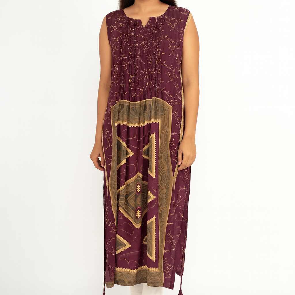 Royal Plum Long Shrug